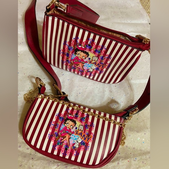 NWT 2 Piece Betty Boop Bag Bundle - Picture 2 of 11